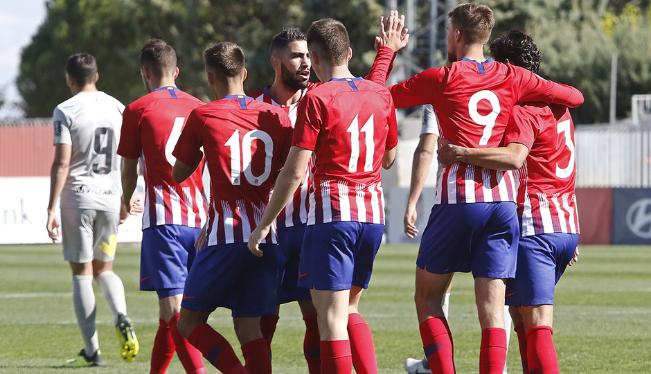 Temporada 18/19 | Atlético B - Ponferradina | Celebración