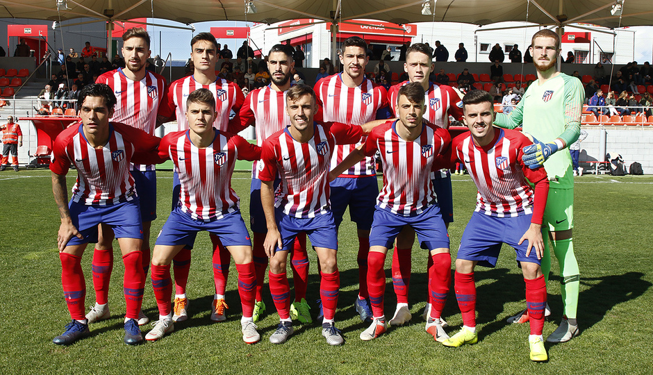 Temporada 18/19 | Atlético B - Ponferradina | Once