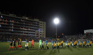 Temporada 18/19 | Sant Andreu - Atleti | Copa del Rey | Entrada al campo