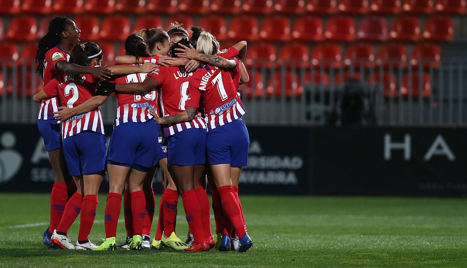 Temp. 18-19 | Atlético de Madrid Femenino-Levante UD. Celebración