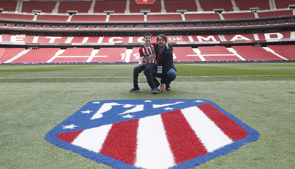 Temporada 18/19 | Atlético de Madrid - Athletic Club | Visita de Manu Oppenheimer