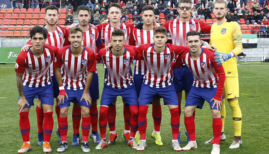 Temporada 18/19 | Atlético de Madrid  B - Deportivo Fabril | Once inicial