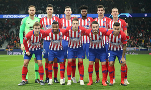 Temporada 18/19 | Atlético de Madrid - AS Mónaco | Once
