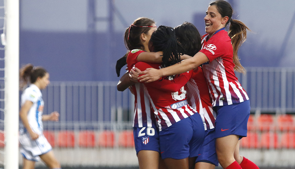 Temporada 2018-2019 | Atlético de Madrid Femenino - Real Sociedad |  Celebración