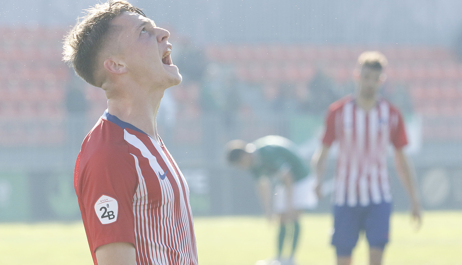 Temporada 18/19 | Atlético de Madrid B - Coruxo | Borja Garcés