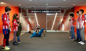 Temp. 18-19 | Entrenamiento en el Wanda Metropolitano abierto al público | free style