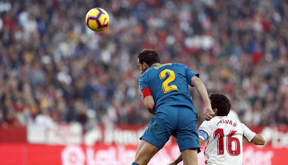 Temporada 2018-2019 | Atlético de Madrid - Sevilla | Godín