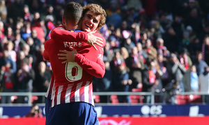 Temp. 18-19 | Atlético de Madrid - Levante |  Griezmman y Koke