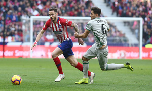 Temporada 18/19 | Atlético de Madrid - Getafe | Saúl