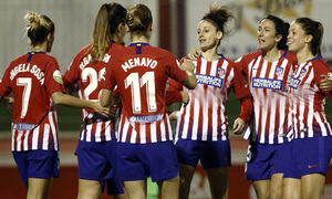 Temporada 18/19 | Madrid CFF - Atlético de Madrid Femenino | Celebración