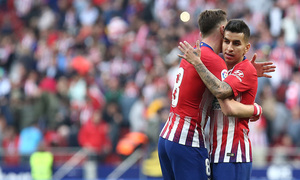 Temporada 18/19 | Atlético de Madrid - Leganés | Saúl y Correa