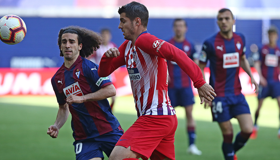 Temporada 18/19 | Eibar - Atlético de Madrid | Morata