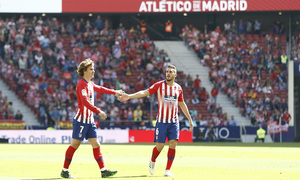 Temporada 18/19 | Atlético de Madrid - Valladolid | Griezmann y Koke