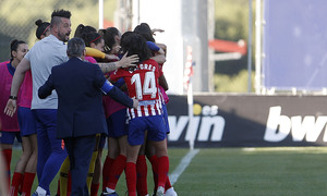 Temporada 18/19 | Atlético de Madrid Femenino- Valencia | Celebración