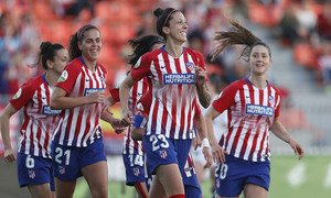 Temporada 18/19 | Atlético de Madrid Femenino- Valencia | Celebración