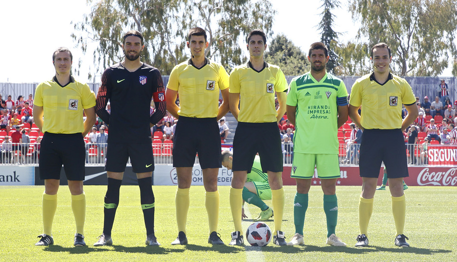 Temporada 18/19 | Atlético B-CD Mirandés | Capitanes