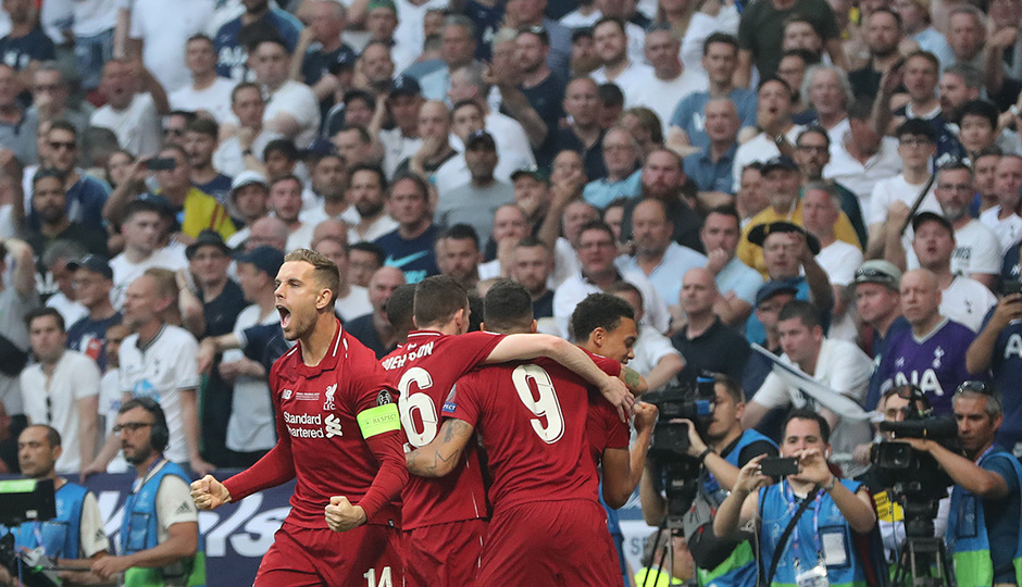Temp 18/19 | Liverpool - Tottenham | Celebración