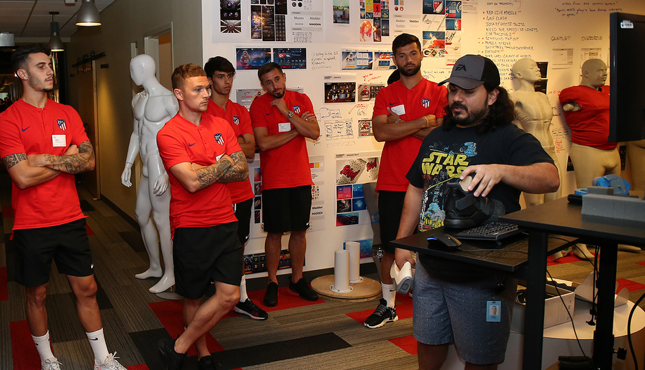 Our new signings visit Electronic Arts HQ in Orlando Club