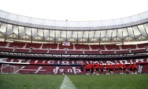 Temp. 19-20 | Entrenamiento en el Wanda Metropolitano | Grupo