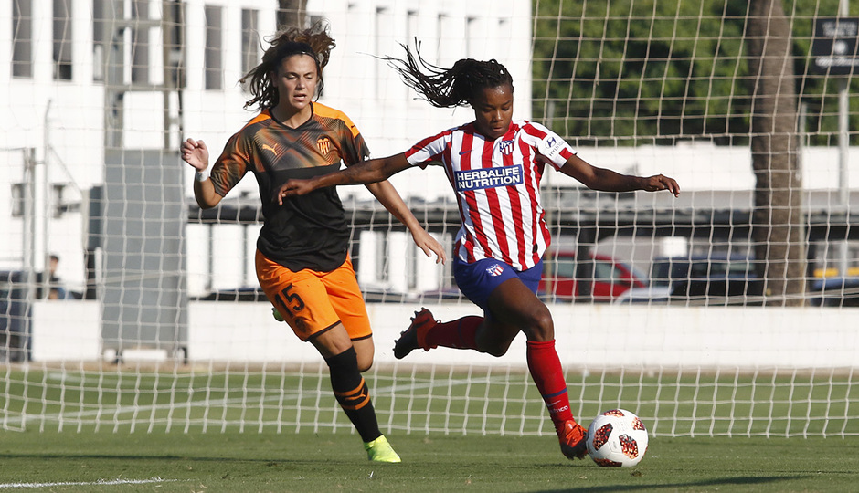 Temporada 19/20 | Atlético de Madrid Femenino - Valencia CF Femenino | Triangular | Tounkara