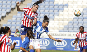 Temp. 19/20. Sporting de Huelva - Atlético de Madrid Femenino. Meseguer