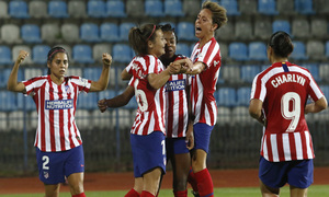 Temporada 19/20 | Spartak Subotica - Atlético de Madrid Femenino | Celebración