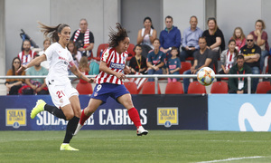 Temp. 19/20. Atlético de Madrid Femenino - Sevilla FC. Centro Deportivo Wanda Alcalá de Henares. Charlyn.