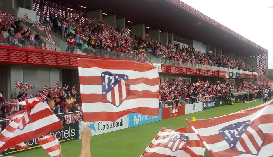 Temp. 19/20. Atlético de Madrid Femenino - Sevilla FC. Centro Deportivo Wanda Alcalá de Henares. Ambiente