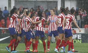 Temp. 19/20. Atlético de Madrid Femenino - Sevilla FC | Celebración