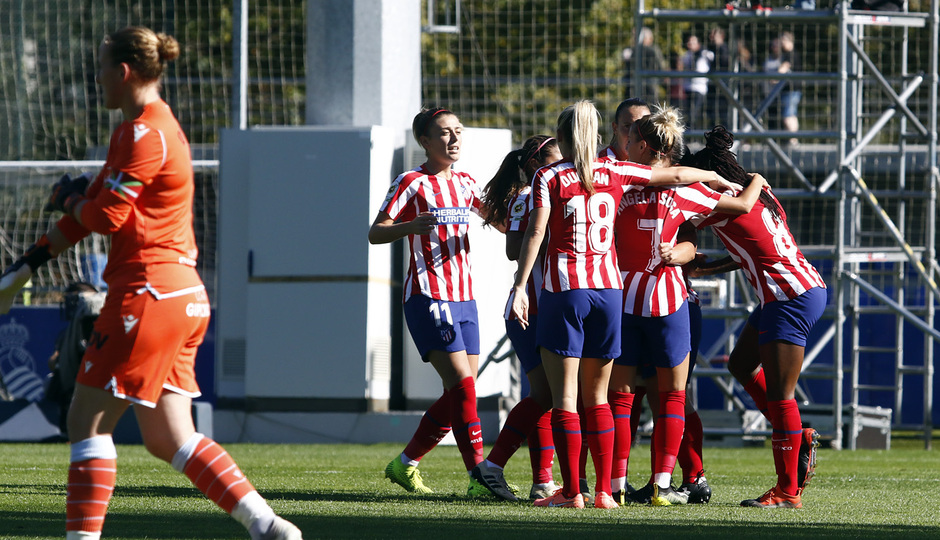 Temp. 19-20 | Real Sociedad - Atlético de Madrid Femenino | Celebración Charlyn