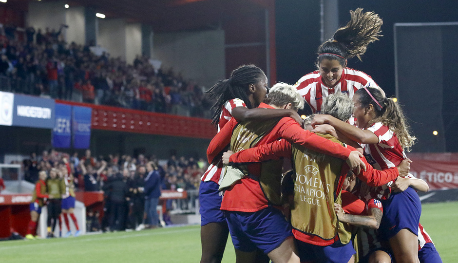 Temp. 19-20 | Atlético de Madrid Femenino-Manchester City | UWCL | Celebración