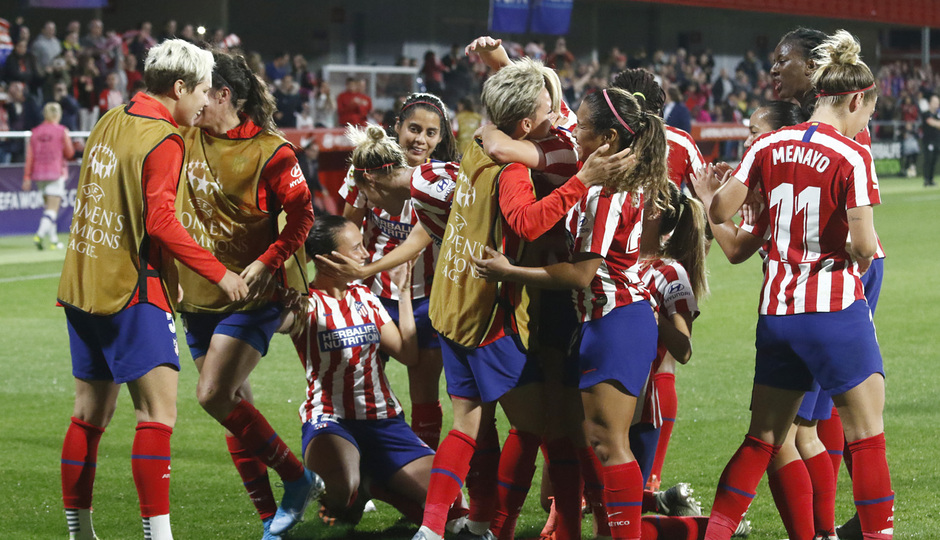 Temp. 19-20 | Atlético de Madrid Femenino-Manchester City | UWCL | Celebración