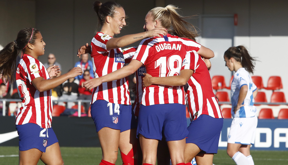 Temporada 19/20 | Atlético de Madrid Femenino - Deportivo Abanca | Celebración