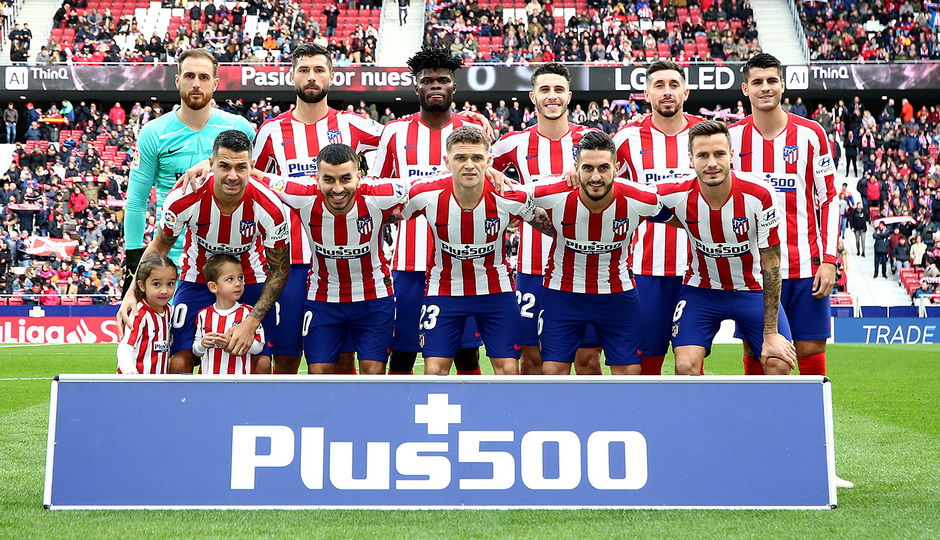 Temporada 19/20 | Atlético-Espanyol | Once