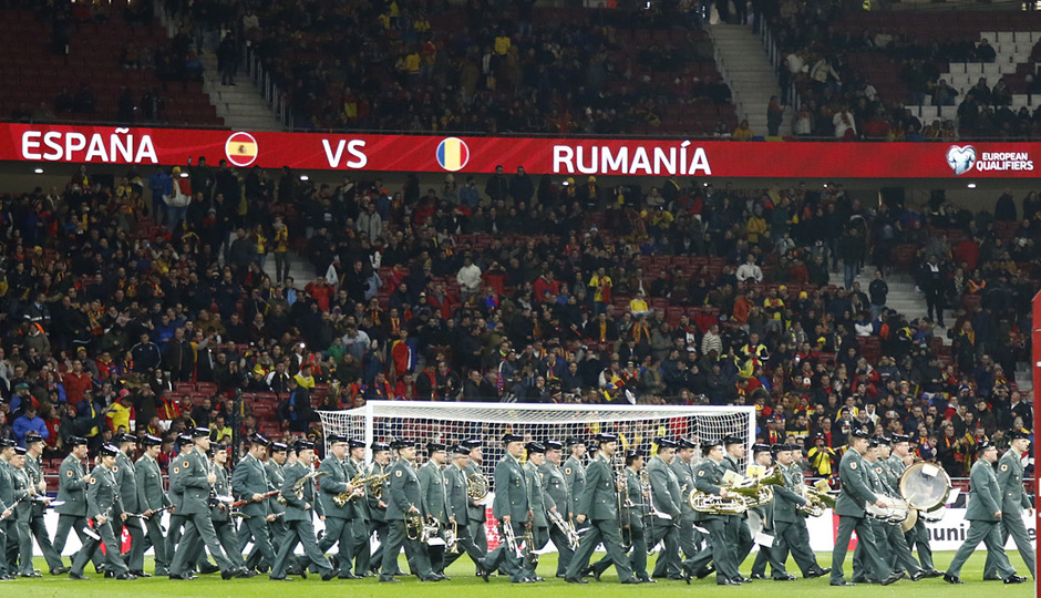 Temporada 19/20. España-Rumanía en el Wanda Metropolitano.