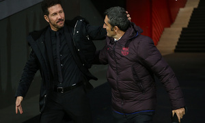 Temp. 19-20 | Atlético de Madrid-Barcelona | Simeone y Valverde