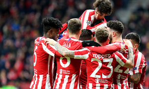 Temp. 19-20 | Atlético de Madrid - Lokomotiv | Celebración