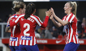 Temporada 19/20 | Atlético de Madrid Femenino - Real Sociedad | Ludmila celebración