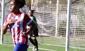 Temporada 2013-2014. Jade celebra el tercer gol ante el Oviedo