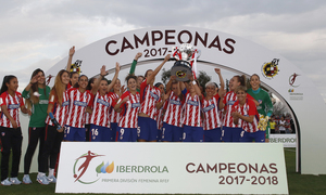 Lola Gallardo campeonas de Liga 2017-18