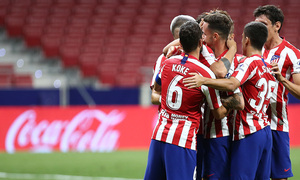 Temporada 19/20 | Atlético de Madrid - Mallorca | Celebración