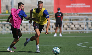 Temp. 19-20 | Entrenamiento en la Ciudad Deportiva Wanda de Majadahonda | Llorente