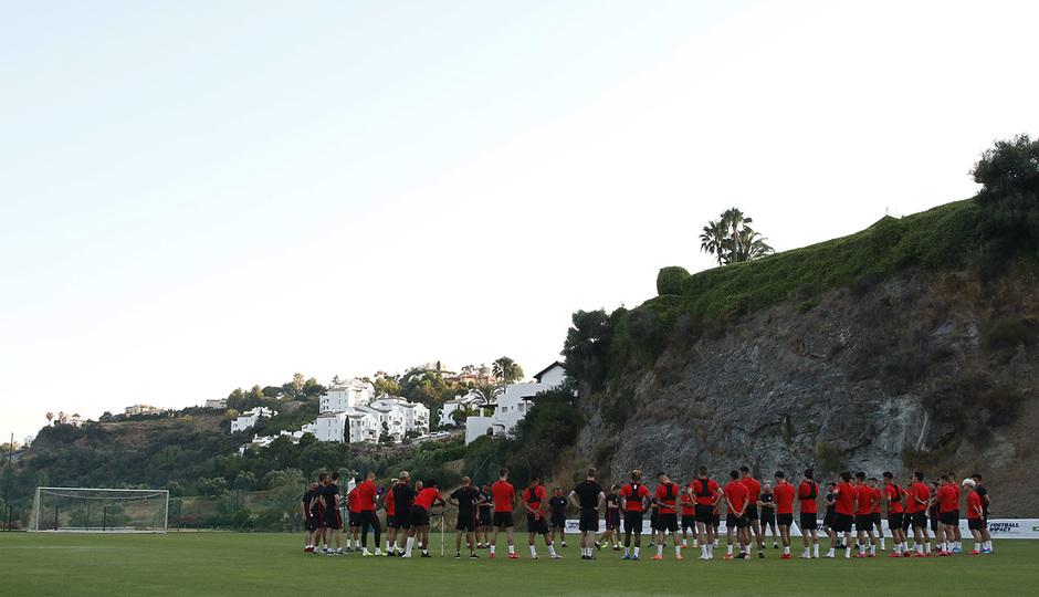 Temporada 19/20 | Entrenamiento en Marbella, fase de ascenso a Segunda División, Atlético B | 