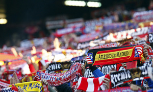 Temporada 20132-2014. Partido Atlético de Madrid- Bilbao, afición