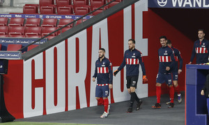 Temp. 20-21 | Atlético de Madrid - FC Barcelona | Túnel vestuarios