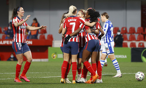 Temp. 20-21 | Atlético de Madrid Femenino - Real Sociedad | Celebración