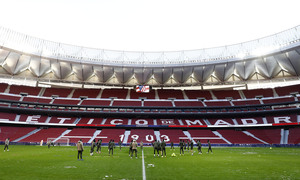 Temp. 20-21 | Entrenamiento en el Wanda Metropolitano |