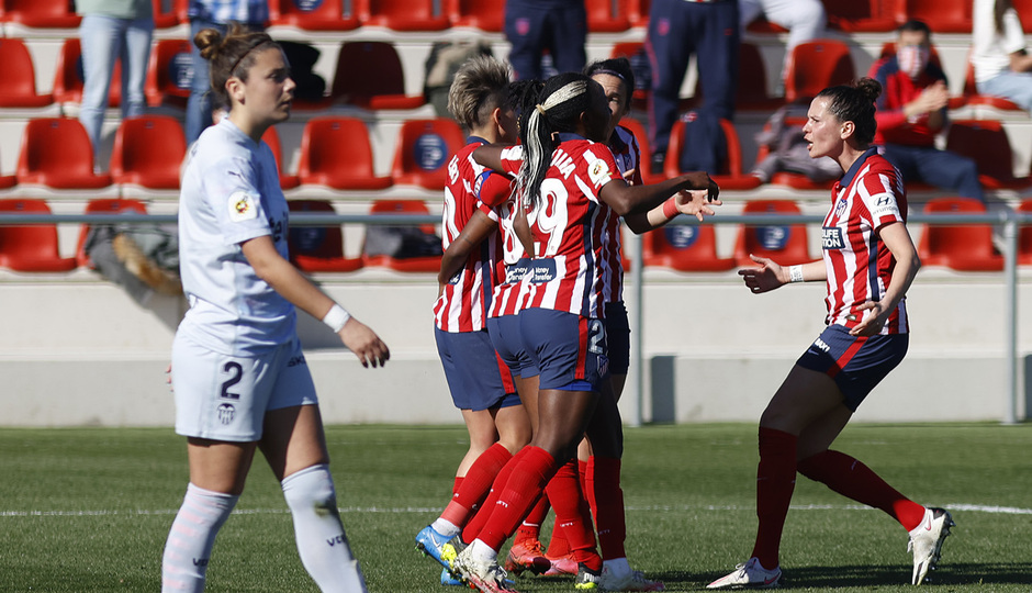 Temp. 20-21 | Atlético de Madrid Femenino - Valencia | Celebración Ludmila
