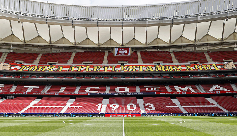 Temp. 2020/21 | Atleti - Real Madrid | Pancarta 
