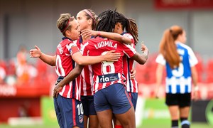 Temp. 20-21 | Atlético de Madrid Femenino - Espanyol | Celebración gol Emelyne